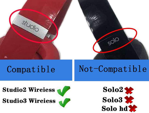 Studio 2 & 3 Headband Replacement Parts & Repair Kit, Compatible with Studio 3.0 & 2.0 Wireless Headbands