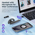 Headset 270 Hsility Bluetooth with USB Type C Degrees Rotatable Microphone for Truck Driver Bussiness and Travel