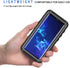 Lanhiem Rugged Full Body Case for Samsung Galaxy S9+ Plus, IP68 Waterproof Dustproof with Built-in Screen Protector