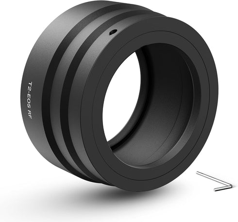 Lightdow T2-RF T Mount Camera Lens Adapter T-Ring M42x0.75mm for Canon R3 R5 R6 R7 R8 R10 R50 R100