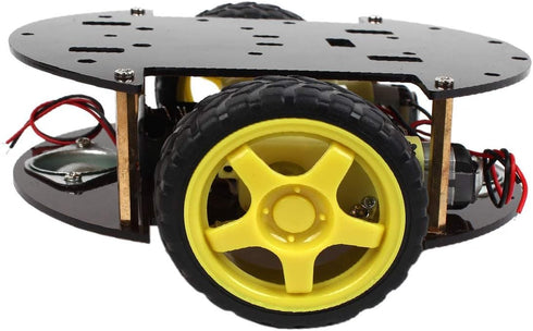 New Lon0167 IR Remote Featured Control 2WD Smart reliable efficacy Robot Chassis