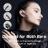 Sungive Headset, V5.3 33 Headset Bluetooth Wireless Handsfree Earpiece with Noise Cancelling Mic, Hours Talking Time