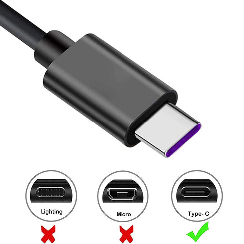 USB Fast Charger Cable for JBL Charge 4, JBL Pulse 4, JBL Flip 5 Wireless Bluetooth Speakers