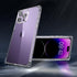 Tzomsze Clear Cute Case for iPhone 14 Pro Max 6.7 Inch, Full Camera Protection & Reinforced Corners, Neon Green