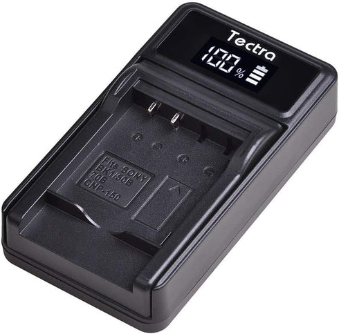 Tectra 2-Pack Li-50B D-LI92 Batteries with LED USB Charger for Olympus VR-340 1010 1020 1030SW Tough 6000