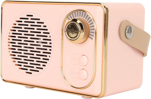 Zopsc Retro Bluetooth Speaker, Vintage Speaker with Old Fashioned Style, Bluetooth 5.0, AUX Input, USB Drive