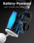 VIRTAVO 2K 2-Way 2.4GHz Wireless Solar Security Camera Outdoor, Starlight Color Night Vision, PIR Motion Detection