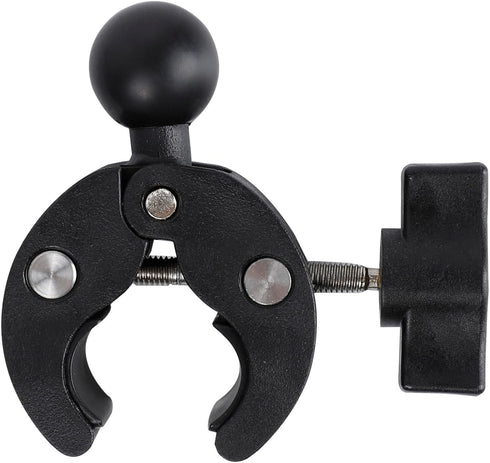 1" Ball Adapter for Handlebar Clamp Mount Base - Compatible with RAM Mounts B Size Double Socket Arm