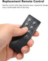ASHATA 5 10 15, 418775 410376 431974 845194 838309-1100 740928-1120 Replacement Remote Control for Soundbar Series II