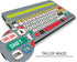 WYGCH- Ultra Thin Silicone Keyboard Cover for Logitech K480 Multi-Device Keyboard Protective Skin