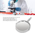 Practical Microscope Reflective Mirror with 360 Degree Rotation, Portable Light Gathering for Observation (Metal