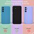 YENAPOON A16 5G 1 for Samsung Galaxy Case, Silicone Phone Case with Screen Protector, Soft Anti-Scratch Microfiber