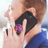 (6 Pack) Collapsible Cell Phone Grip for Smartphones, Expanding Holder - Colorful Rose Gold Marble