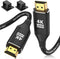4K HDMI Cable 25Feet, in-Wall CL3 Rated HDMI Cable 2.0 Support (HDR10