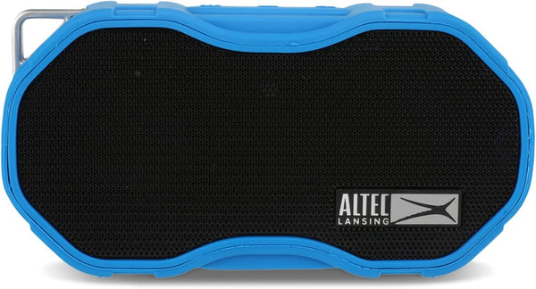 Altec Lansing Baby Boom XL, Waterproof Bluetooth Speaker, Wireless & Portable for Travel, Blue