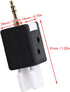 FTVOGUE Dual Paddle Morse Code Key, Adjustable Finger Pressure CW Key with CEC Firmware Compatibility for Quansheng