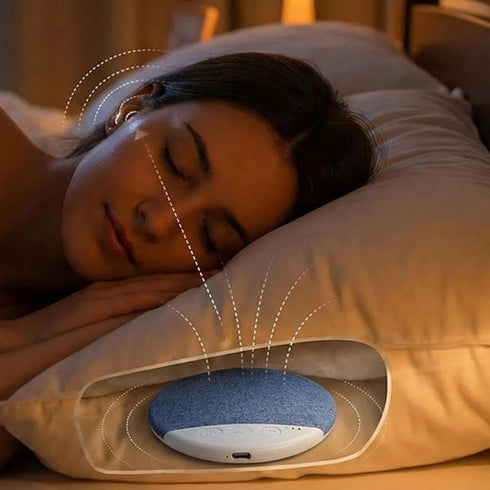 Generic Pillow Speaker - Built-in White Noise Stereo Sound | Sound Pillow Sleep Noise Machine | for Bedroom Meditation