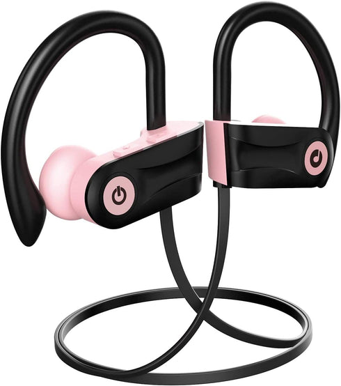 Otium Bluetooth Headphones, Wireless Earbuds with IPX7 Waterproof, 15 Hours Playtime for Sports Workout