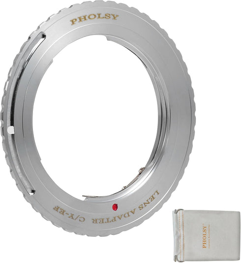 Lens Mount Adapter for Contax Yashica CY Mount Lens to Canon EOS EF-Mount Camera Body
