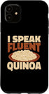 Quinoa Plant Grain Protein Vegan Gear iPhone 11 I Speak Fluent Quinoa Nutritionist Vegetarian Dietitian Case