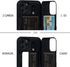 TORU CX PRO for iPhone 11 Pro Case Wallet | Protective Shockproof Heavy Duty Cover with Card Holder - Black