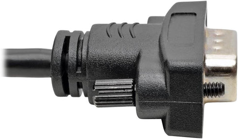 Tripp Lite HDMI to VGA Active Adapter Converter Cable, Low Profile HD15 M/M 1080p, 10ft (Black)