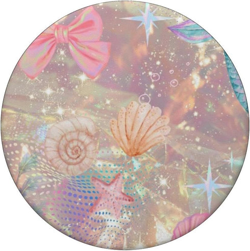 PopSockets Standard PopGrip Aesthetic European Summer Coastal Preppy Seashells