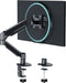 Ekisemio Single Monitor Mount, 13 to 32 Inch Monitor Arm, Adjustable Monitor Stand