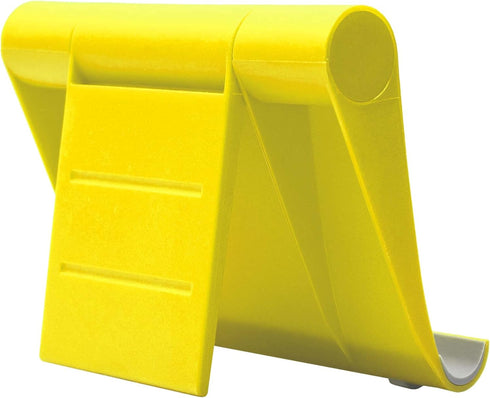 Adjustable Cell Phone Stand for Desk - Portable Phone Holder for Most Smartphones (Yellow)
