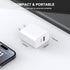 iPhone 15 Charger Fast Charging, 2 Pack 20W Dual Port PD+QC3.0 Wall Charger with 10FT USB C to C Charger Cable