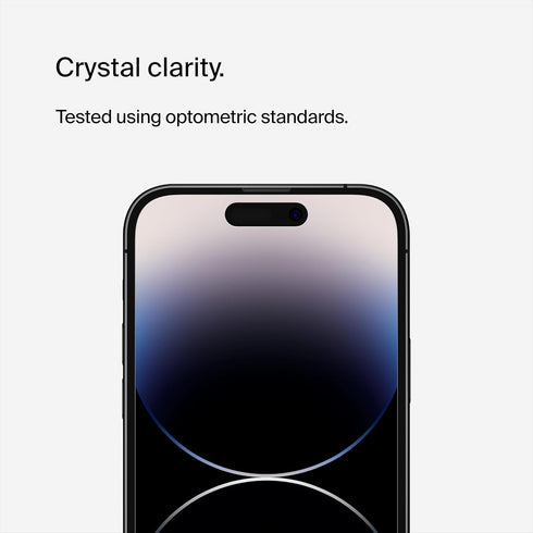 14 Belkin ScreenForce TemperedGlass Privacy Screen Protector for iPhone Pro - Treated Surface with Anti-Fingerprint