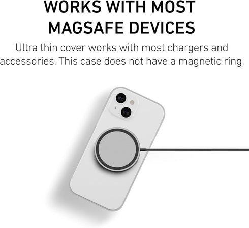 PEEL Flexible Thin Case for iPhone 13 Mini (Clear Soft) - Slim Minimalist Design, Soft Flexible TPU Material