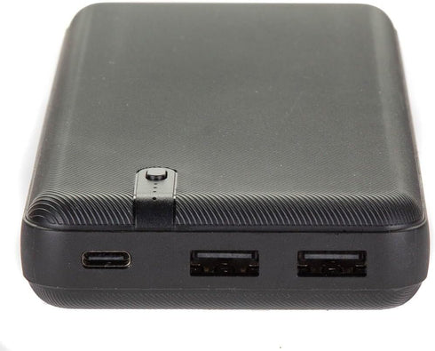 Interstate Batteries 20,000mAh Power Bank Charger for Cell Phones, Electronics, Emergencies (5V, 20Ah) with LED USB
