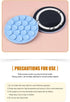 BSSZRYLT 1 Pack Magnetic Silicone Phone Holder with Suction Cup, Phone Stand Grip for Hands-Free Use, Bubble Texture