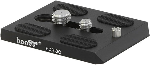 Haoge HQR-SC Quick Release Plate for Sachtler Video 14II, DV 2, DV 4, DV 6, DV 8, DV 8/100, DV10 3+3, DV10 5+5, FSB6T,