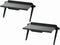 QuZCarious 2pcs tv top Shelf Adjustable Screen Shelf TV Monitor Top Bracket Router