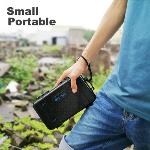 Lekufee Small Waterproof Carrying Case for DJI Osmo Action 4/3 Camera and Accessories (Case Only)