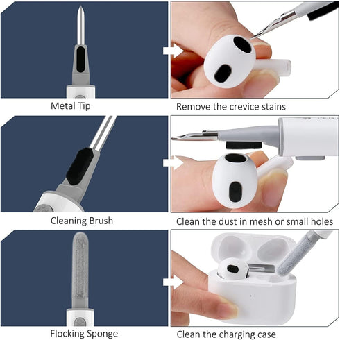 for New Bose Ultra Open Earbuds Case with Cleaner Kit 2024, Soft Silicone Shockproof Protective Cover Skin with