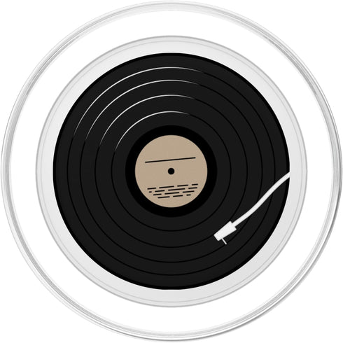 Retro Vinyl Record LP Album Art Design PopSockets PopGrip for MagSafe