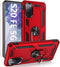 Galaxy S20 FE Case with HD Screen Protector, Military Grade Car Mount Kickstand Hybrid Hard PC Soft TPU Shockproof