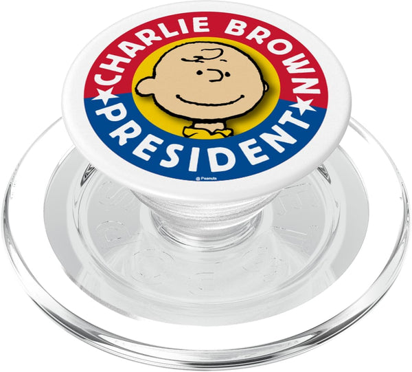 Peanuts Charlie Brown for President PopSockets MagSafe PopGrip for iPhone