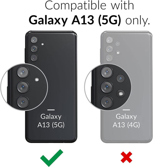oakxco for Samsung Galaxy A13 5G Phone Case/A04s Phone Case Liquid Silicone, Cute Thin Slim Soft Rubber TPU Plain Smooth Gel Cover for Women Girl, Matte Solid Protective & Shockproof, Red