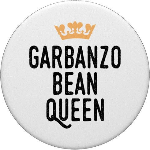 Garbanzo Chickpeas Bean Queen Chickpeas Bean Queen PopGrip - Fun Vegan Accessory