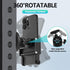 Gym Magnetic Phone Holder, All Metal Magnet Base Mount for Gym Equipment, Compatible with All Smartphones