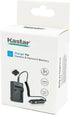 Kastar 3-Pack Battery and AC Charger with Car Adapter for Casio NP-90, Compatible with Exilim Cameras and More