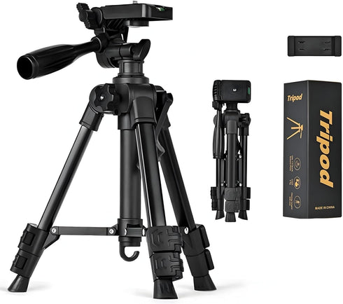Dxxccoll Small Tripod for Camera, Mini Tripod for Projector, Phone, DSLR, Laser Level,