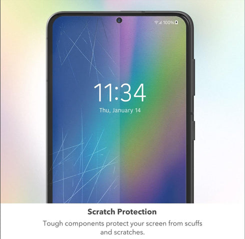 ZAGG HD Screen Protection 2 Pack for Apple iPhone 14 Pro Max - Tempered Glass Screen Protector - Case Friendly Max