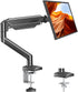 MOUNT PRO Single Monitor Arm Desk Mount Fits 13 to 32 inch Computer Screens,
