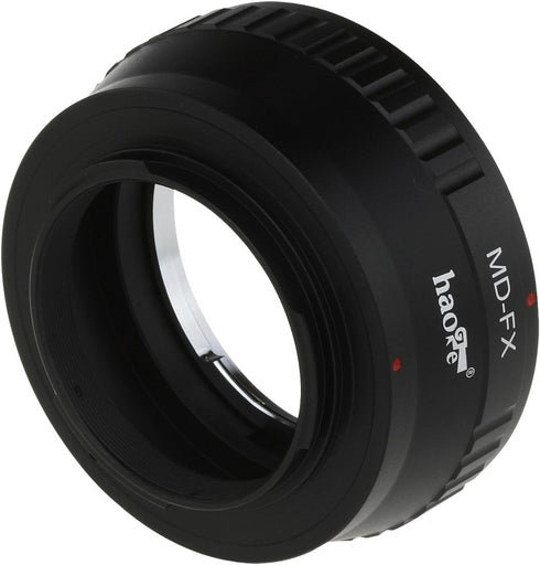 Haoge Lens Mount Adapter for Minolta Rokkor MD MC Lens to Fujifilm X FX Mount Cameras like X-A5, X-E3, X-T3