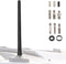 Votex Black Short Rubber 6 3/4 Inch Universal Antenna Kit - Car Wash